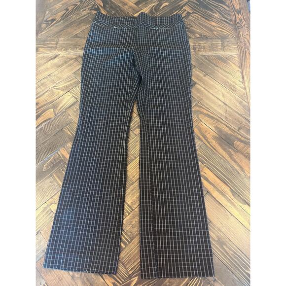 Violets & Roses Pants - Violet & Roses Black White Y2K Pants Women’s 12/31 Stretch Clueless Streetwear